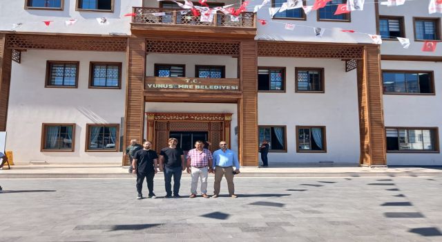Türk yerel hizmet sen Manisa Şube Başkanı Hakan Göktaş Yunusemre Belediyesini ziyaret etti.