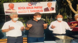 Manisa Büyük Birlik Partisinden 2 bin kişilik aşure hayrı