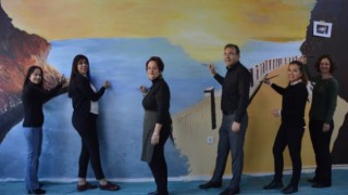 Manisa'daki Okul Duvarlarında Renkli Dokunuşlar