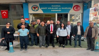 Manisa Zafer Partisi’nden Manisa Şehit Aileleri ve Gaziler Derneği’ne Ziyaret
