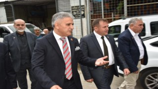 Saadet Partisi Heyeti Küçük Sanayi Sitesi Esnafını Dinledi